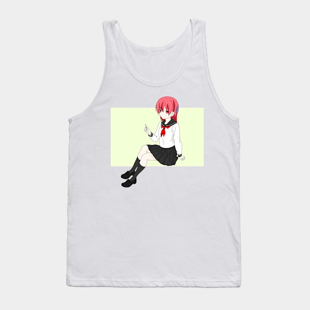 tsukasa-uniform Tank Top by Senpaih